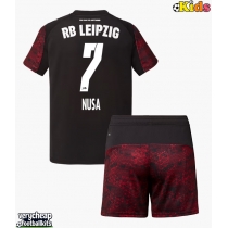 RB Leipzig Antonio Nusa #7 Replica Third Minikit 2025-26 Short Sleeve (+ pants)